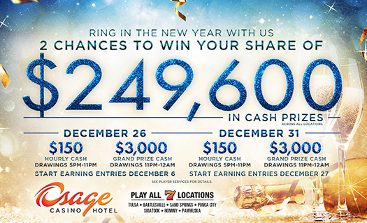 Osage Casino Sand Springs Promotions