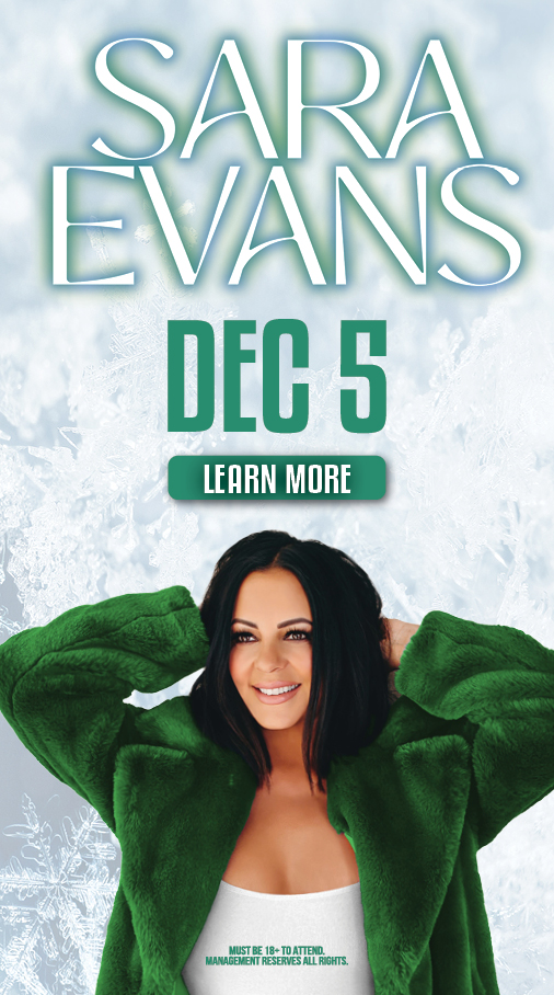 Sara Evans Dec 5 2024 Osage Casino Hotel